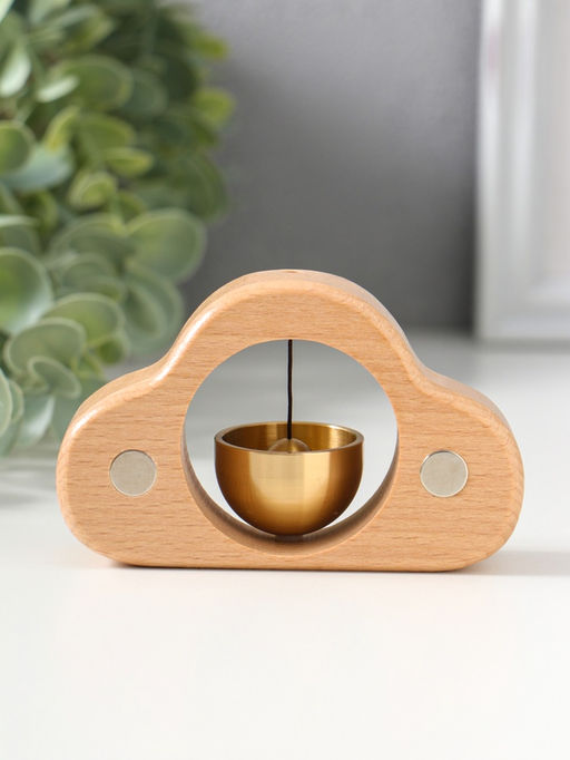 Колокол магнитный бук "Облако" 2,8х9,5х6 см