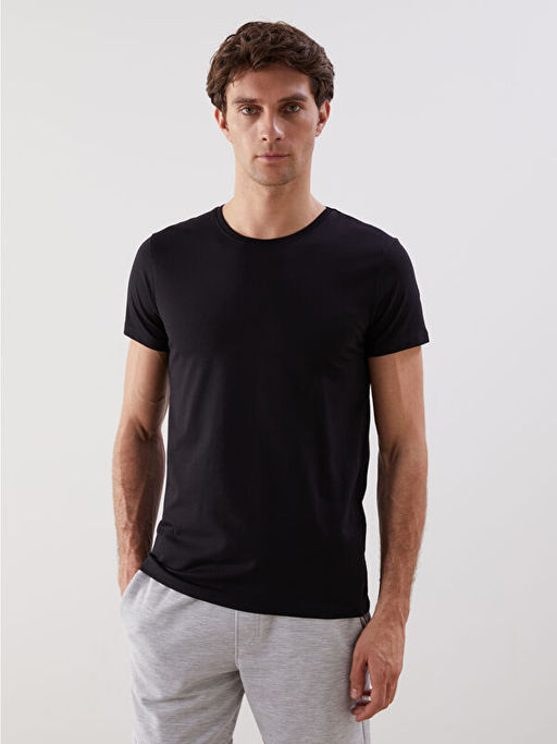 Bisiklet Yaka K?sa Kollu Erkek Atlet - Waikiki фото 5