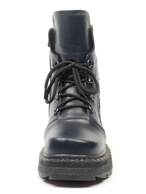 04-926-LACI DARK BLUE Ботинки зимние женские (натуральная кожа, натуральный мех) - Фабричный китай фото 10