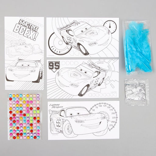 Набор для творчества, 35 предметов, Тачки - Disney фото 3