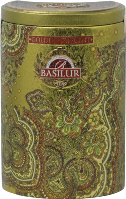 BASILUR. Восточная коллекция. Золотой месяц 100 гр. жест.банка