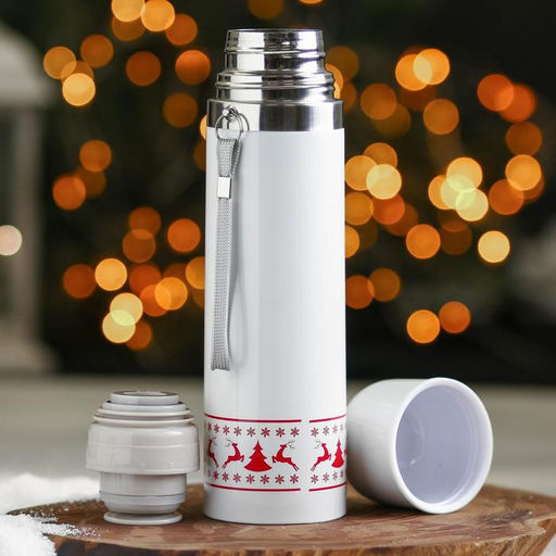 Набор С Новым годом:: термос 500 мл, кружка 200 мл, 2 шт. - Mode forrest фото 5