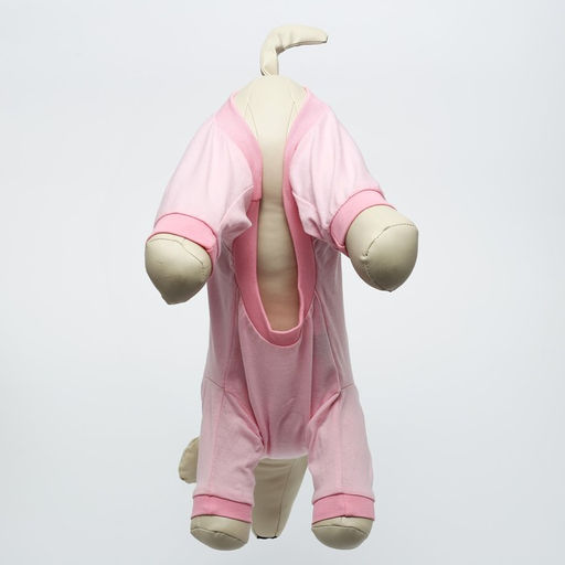 Костюм для животных нежно-розовый, L (ДС 39, ОШ 36-38, ОГ 60-62) - Пушистое счастье фото 5