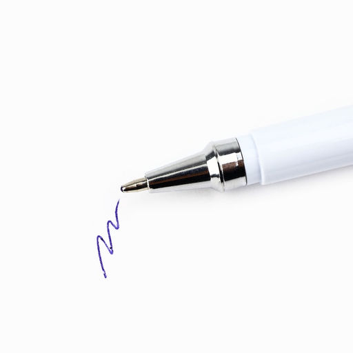 Цена за 10 шт. Ручка шариковая, с колпачком, пластик, синяя паста, 1.0 мм С 23 февраля - Artfox фото 2