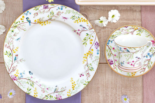 Тарелка обеденная Пение птиц, 26,5 см - Easy life фото 2