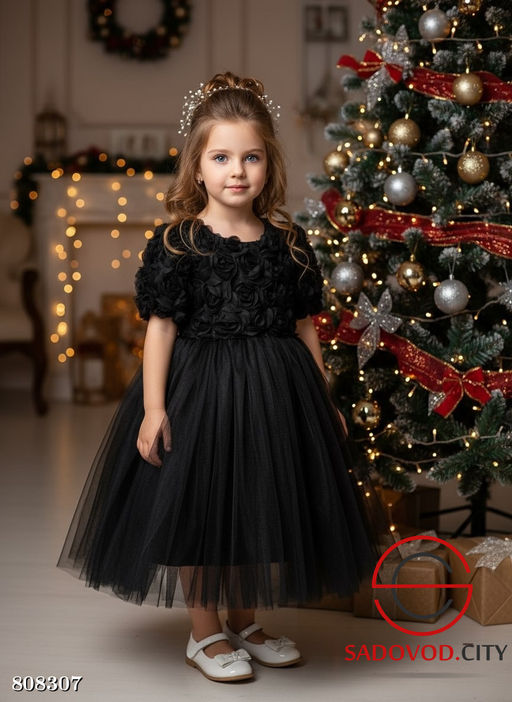 Пышные платья для принцесс с 3D розочками. - Bruno фото 4