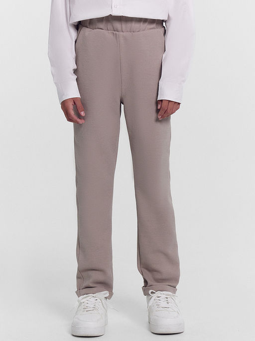 Брюки для мальчиков в коричневом цвете - Mark formelle фото 2