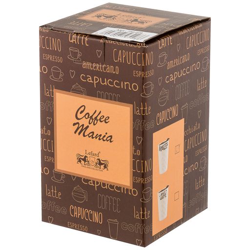 КРУЖКА С ДВОЙНЫМИ СТЕНКАМИ И ПЛАСТИКОВОЙ КРЫШКОЙ КОФЕМАНИЯ 300 МЛ - Lefard фото 3