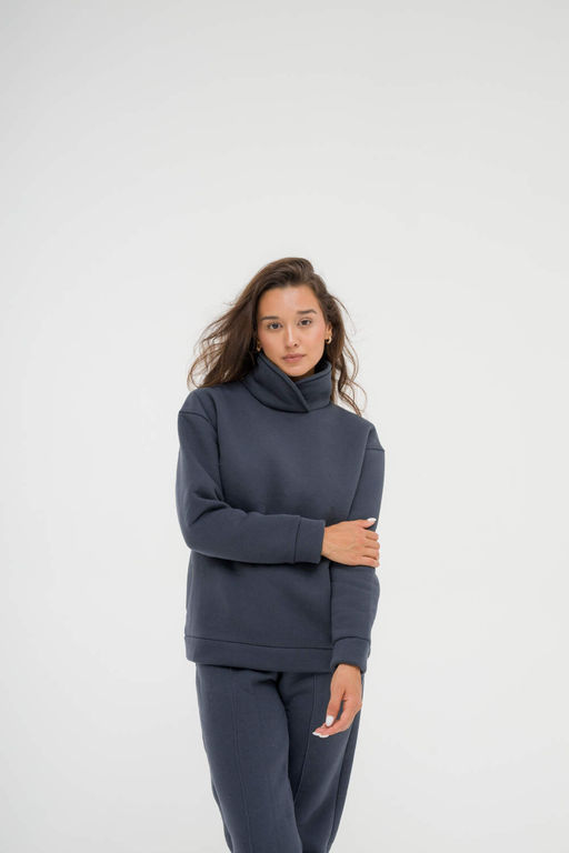 213/209 Костюм утепленный, черный - Knitka wear фото 11