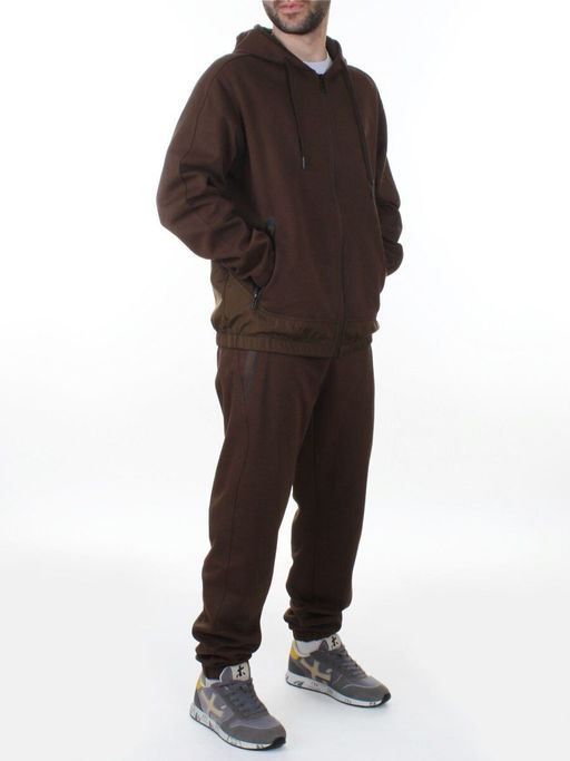 AAL-710 KHAKI Костюм спортивный мужской (85% хлопок, 15% полиэстер)