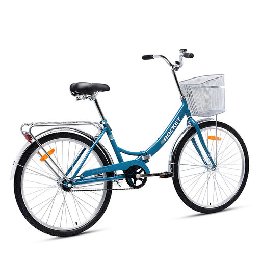 Велосипед 26" Rocket City Fold 26, цвет бирюзовый, размер 19"