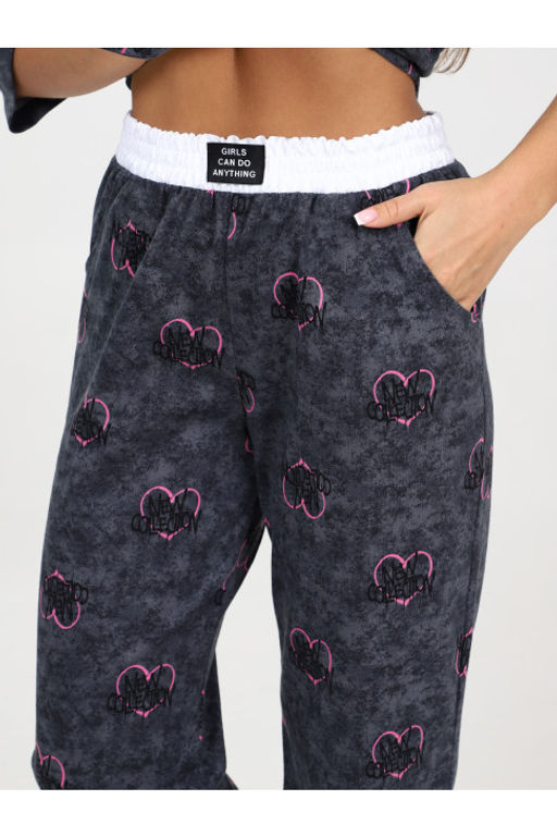 Пижама женская П-117.01 графит - Хороший трикотаж фото 4