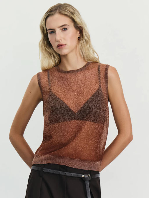 Жилет с эффектом градиента / Zarina