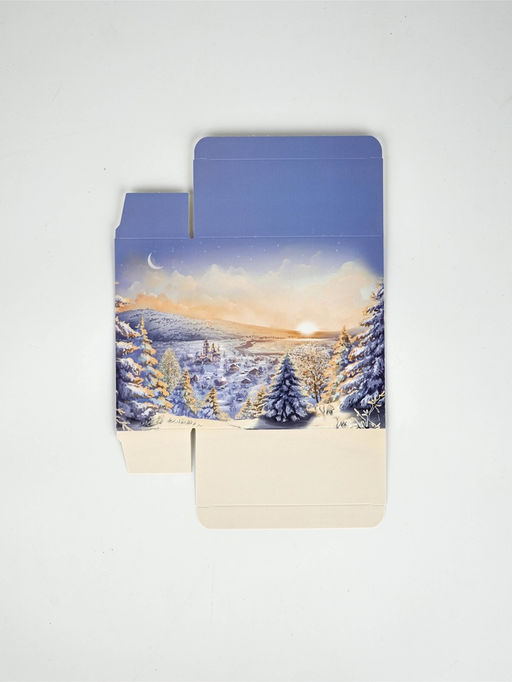 Набор подарочных  коробок , 3 шт , «Деревушка»