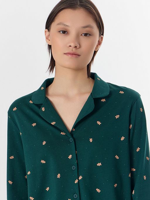 Комплект женский домашний зеленый - Mark formelle фото 4