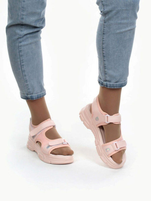 08-PED95-3 PINK Босоножки (натуральная кожа, стелька натуральная кожа) - Фабричный китай фото 3