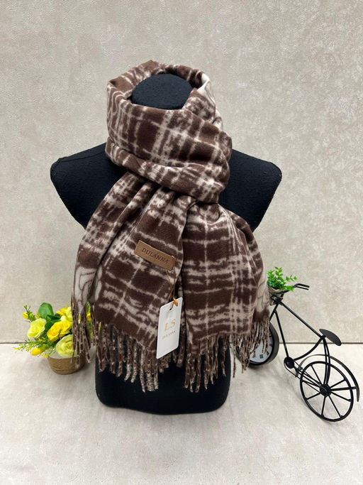 Мягкий палантин из кашемира мультицвет