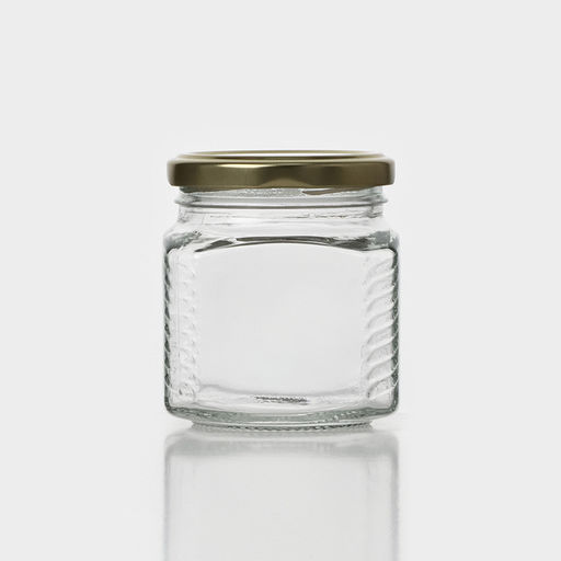 Набор стеклянных банок с золотистой крышкой и этикеткой, ТО-66, 0,2 л, 6 шт - Simaland фото 3