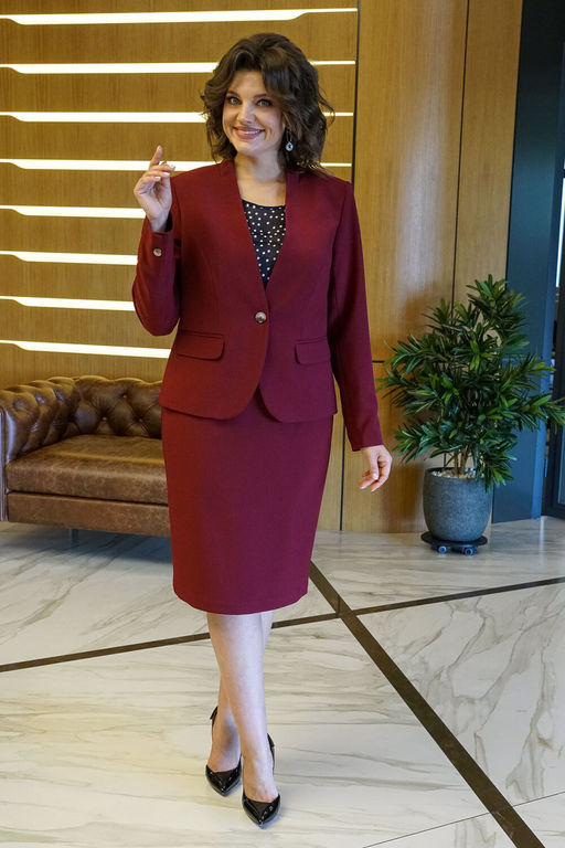 Костюм ALANI 1872 бордо