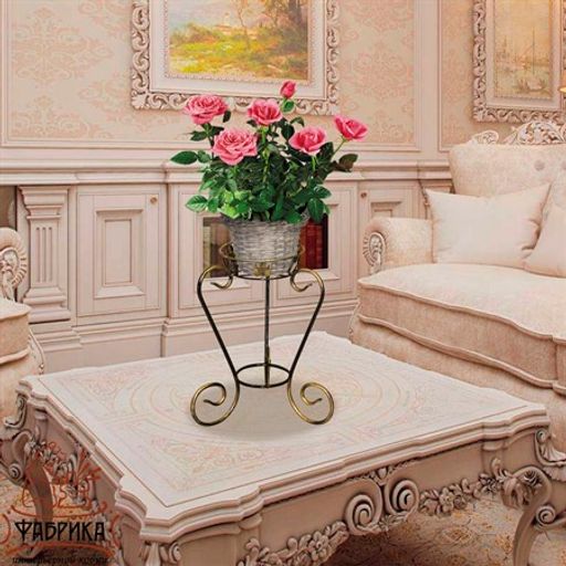 Подставка для цветов Лоза 11-111 - Фабрика интерьерной ковки фото 4