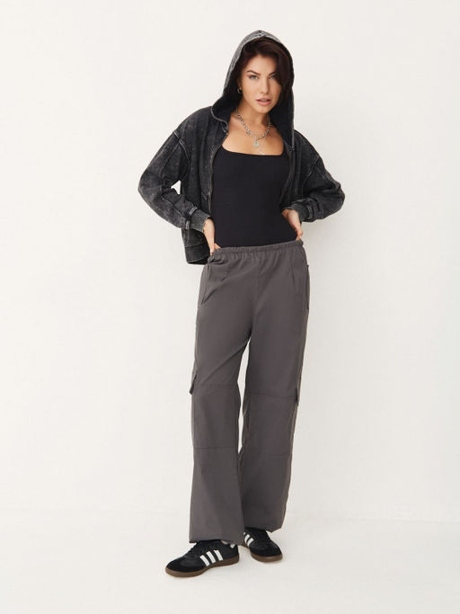 =Женское боди прилегающего силуэта с завышенной посадкой неонового салатового цвета - NEVERLATE фото 5