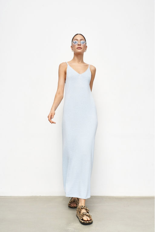 Платье Cotton Light Blue - Erist store фото 5