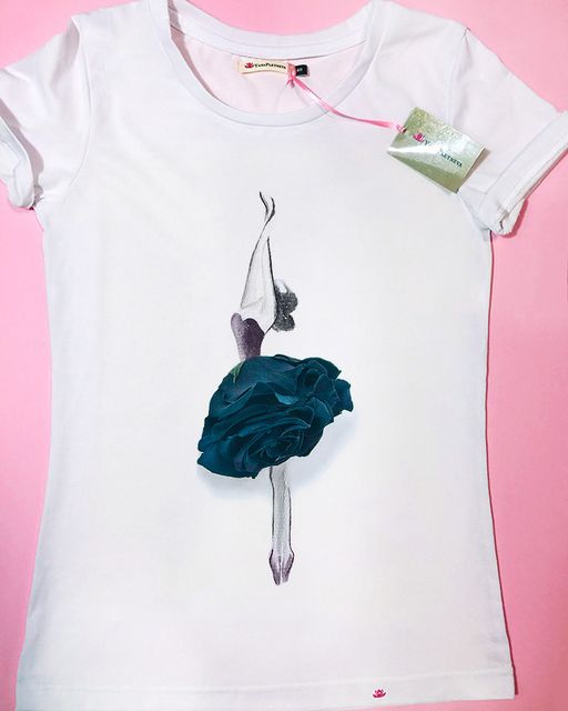 Эксклюзивная футболка Yana Pletneva упаковка плотный Zip пакет!  фото 3