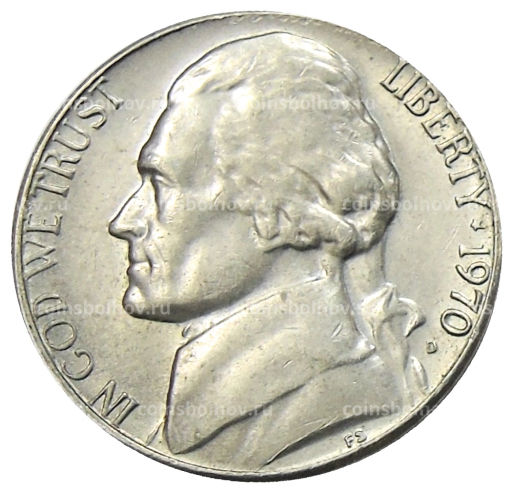 5 центов 1970 года D США
