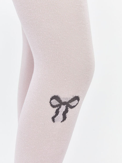 Fiyonk Desenli K?z ?ocuk K?lotlu ?orap 2li