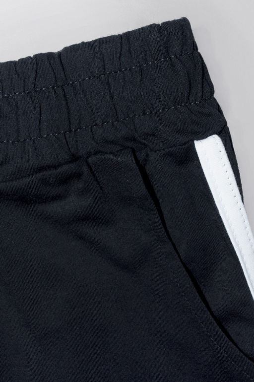 Арт. 9105 Пижама с шортами 42-50 (5 шт) Цвет:верх-черный, низ-черный - Калинка фото 3