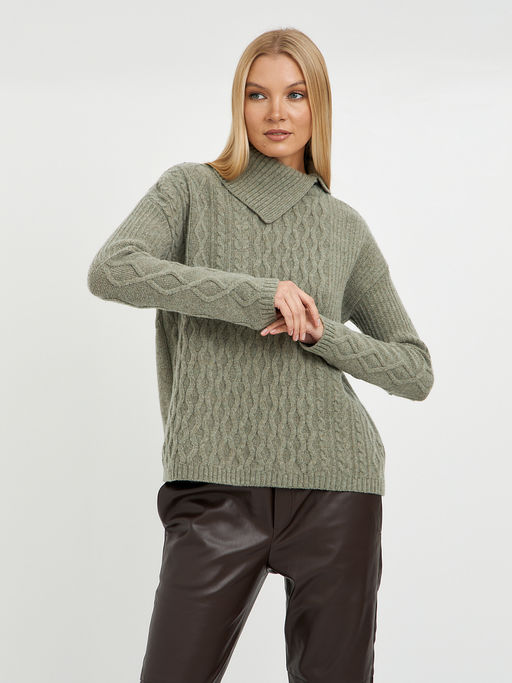 водолазка женская из шерсти - Glenfield фото 3