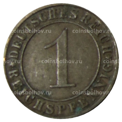 Монета 1 рейхспфенниг 1930 года А Германия