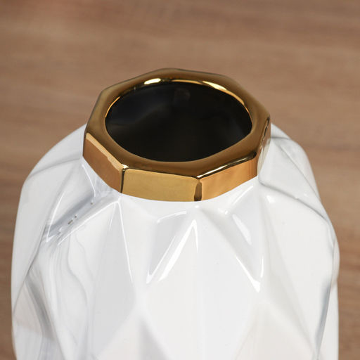 Ваза для цветов «Джакомо», d=6 см, 19.5×12 см, керамика, серо-белая