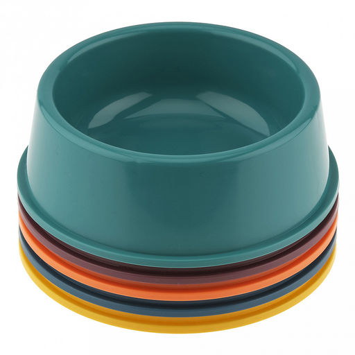 Миска для кормления животных пластмассовая Pet 0,36л, д12,5см, h5см, дно д15см, цвета микс (Китай) - Pet toys фото 9