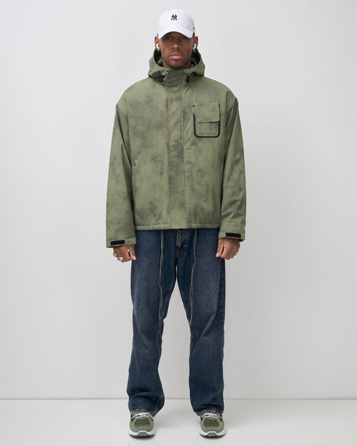 Куртка спортивная мужская весна осень цвета хаки 25473Kh - Mtforce фото 2