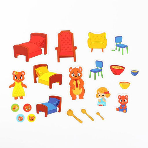 Развивающая игра Учимся считать. Три медведя, 3+ - Лас играс фото 5