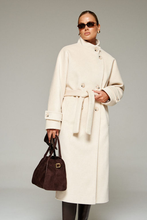 Пальто Beautiful Free 7012 молоко