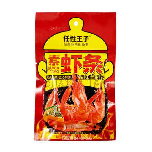 Мучные снеки Латяо со вкусом креветки Renxing Wangzi, Китай, 22 г