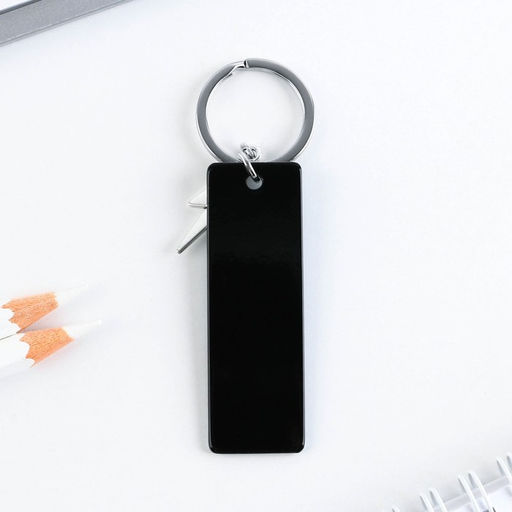 Цена за 2 шт. Брелок для ключей акриловый, пластина «Магнит для денег», 8 х 2 см