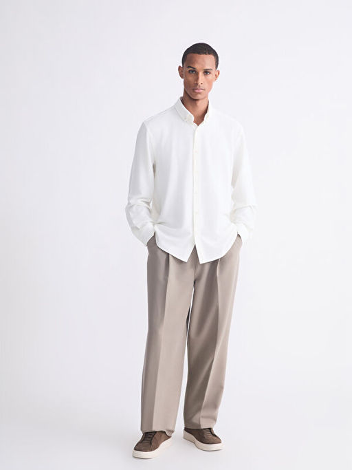 Regular Fit Uzun Kollu Erkek G?mlek