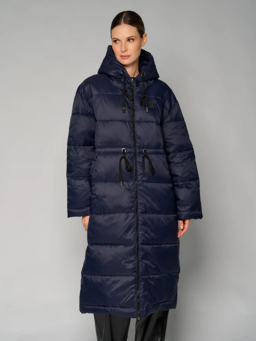 Пальто женское 12411-23038 d.blue