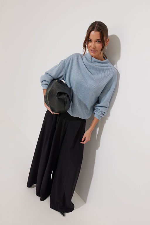 Джемпер LYUSHe 4269 голубой  фото 5