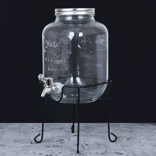 Банка с краном 4 л на подставке / 1999-4000 /уп 8/ Лимонадник - Галеонтрейд фото 3