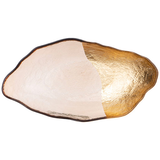 Блюдо Bronco Bohemia Amber овальное 34×19 см фото 3