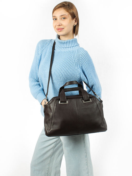 LACCOMA сумка НИ808-коричневый натуральная кожа