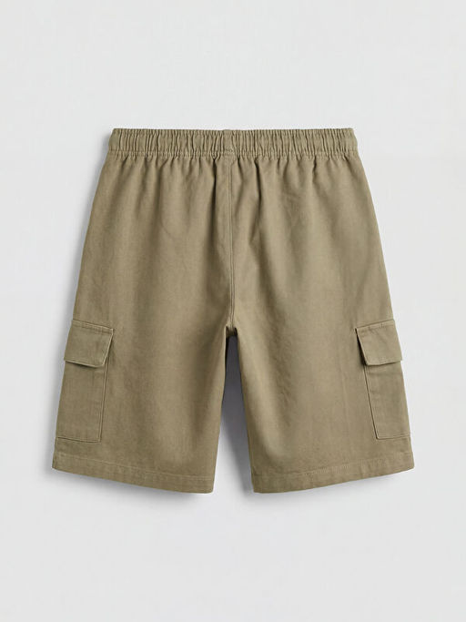 Erkek ?ocuk Gabardin Kargo ?ort