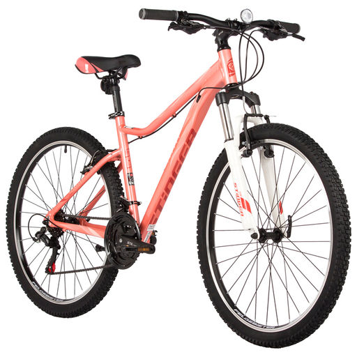 Велосипед 26" STINGER LAGUNA STD розовый, р. 17"