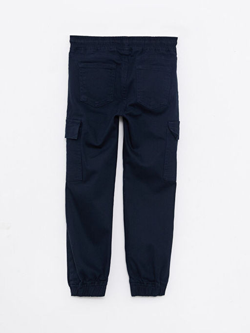 Beli Lastikli Basic Gabardin Erkek ?ocuk Kargo Pantolon - Waikiki фото 3