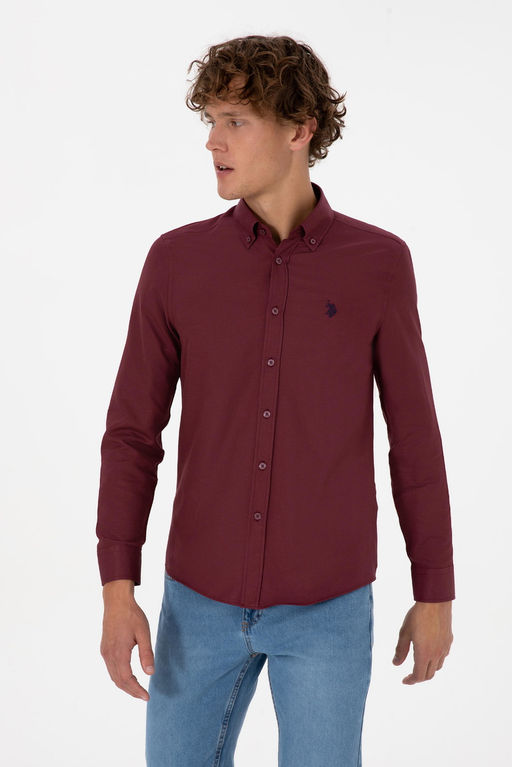 Erkek Bordo Uzun Kollu Basic G_mlek - U.s. polo assn фото 3