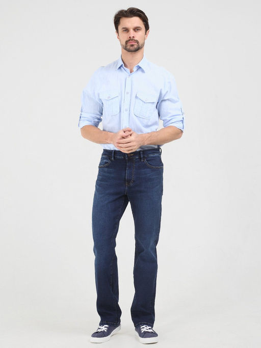 Мужские джинсы арт. 09655-Warm - F5 фото 4